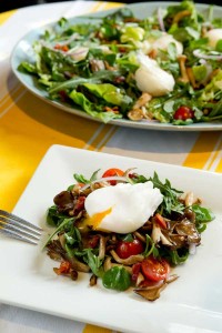Food Styling - Poached Egg Salad