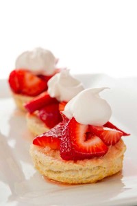 Food Styling - Strawberry Shortcake